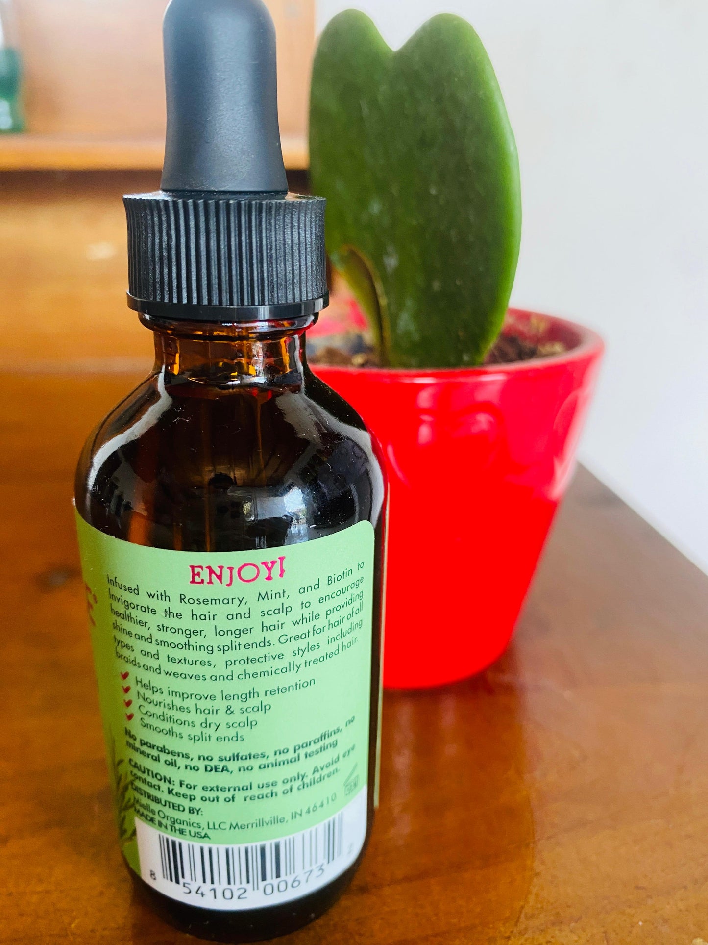 Mielle, Scalp & Hair Strengthening Oil, Rosemary Mint, 2 fl oz (59 ml)